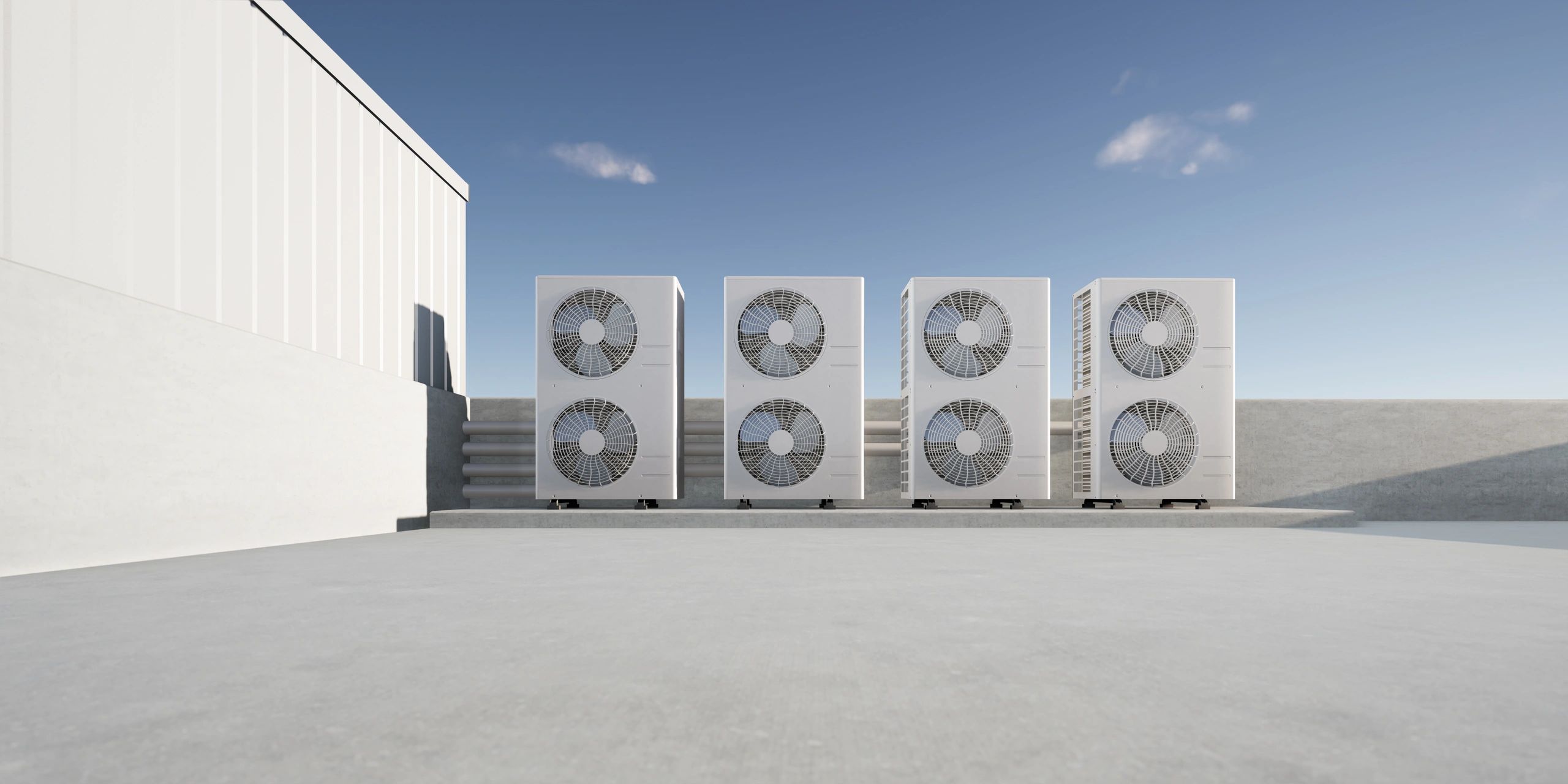 industrial HVAC maintenance modern facility